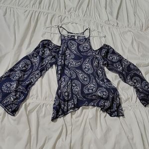 Ladies Cold Shoulder Top